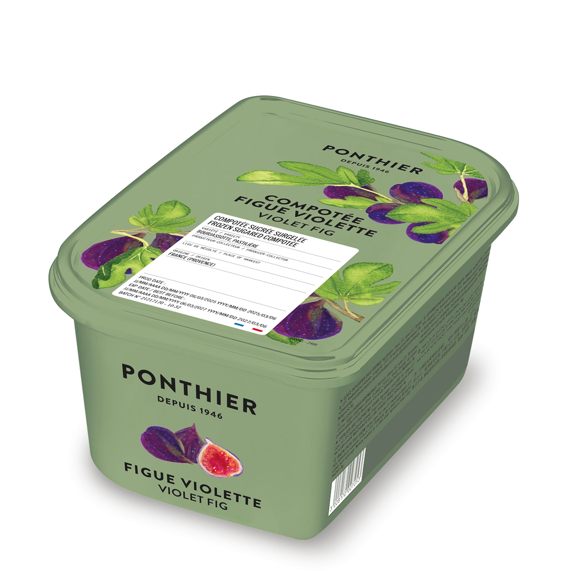 Compotée Surgelée Figue Violette - Broyés et compotées surgelés - Ponthier