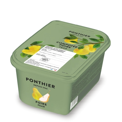 Compotée Surgelée Poire Williams - Broyés et compotées surgelés - Ponthier